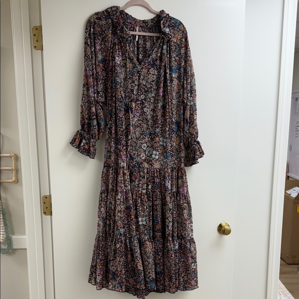 Free People Floral Multicolor Women's Dress